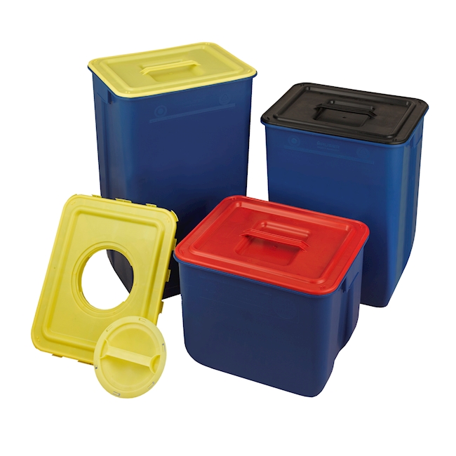 Safety waste jug VAT-5, 30 lt blue